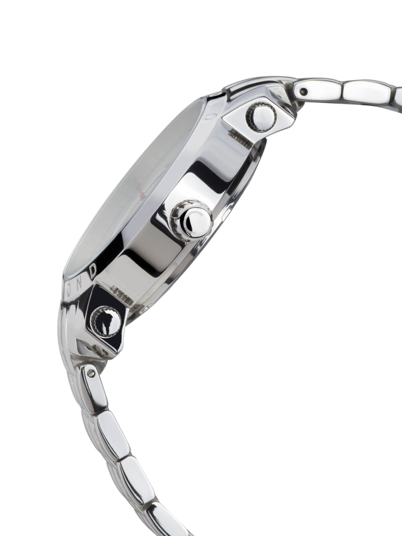Automatik Uhren — Nesta — Chrono Diamond — Stahl Silber