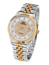 Swiss Brilliance Gold IP Silber Two Tone