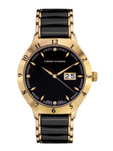 bracelet Uhren — Keramikband Thyrso — Band — schwarz gold