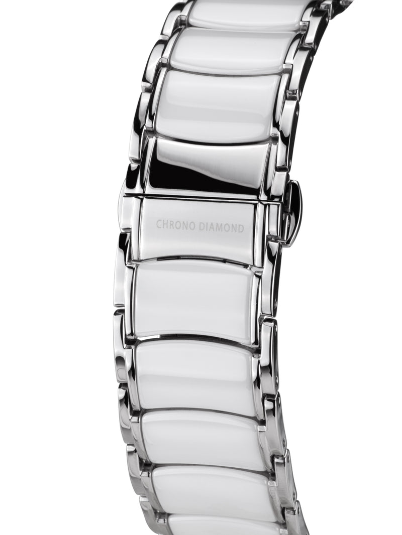 bracelet Uhren — Keramikband Thyrso — Band — weiss silber