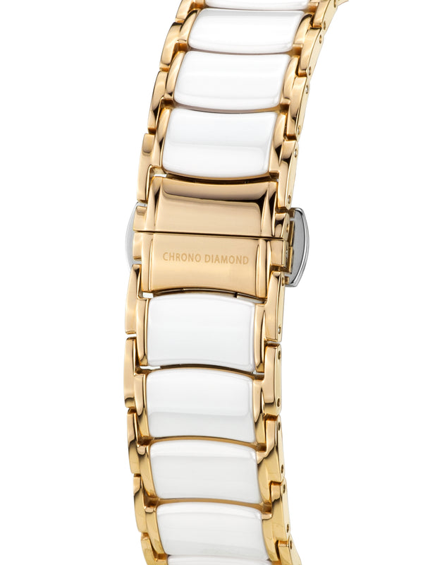 bracelet Uhren — Keramikband Thyrsa — Band — weiss gold