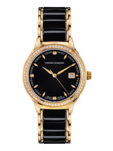 bracelet Uhren — Keramikband Thyrsa — Band — schwarz roségold