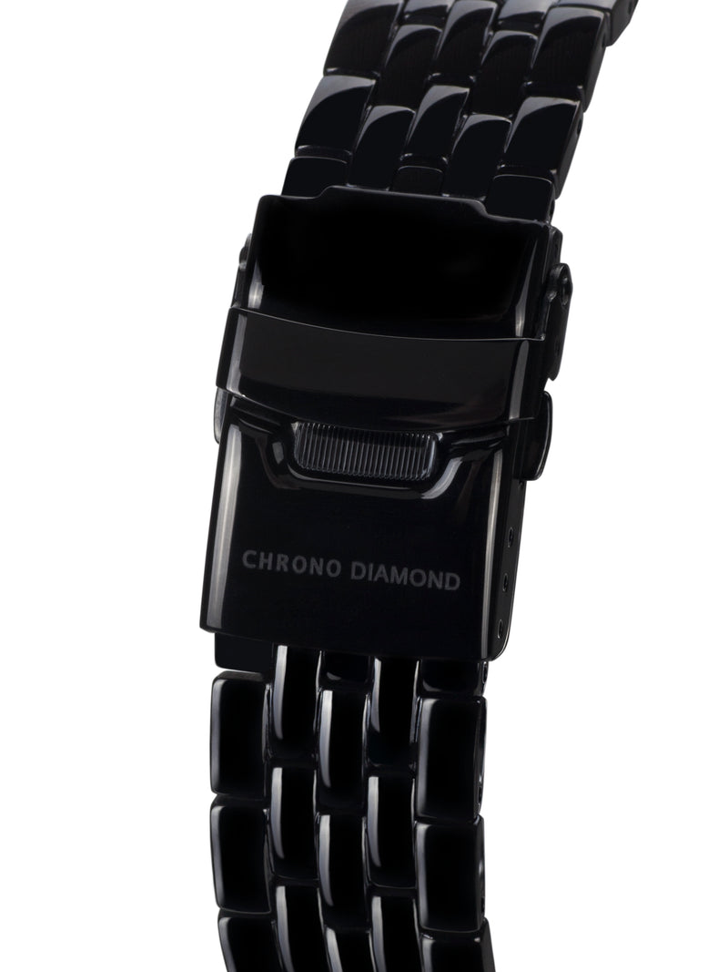 Automatik Uhren — Nestor — Chrono Diamond — Schwarz IP