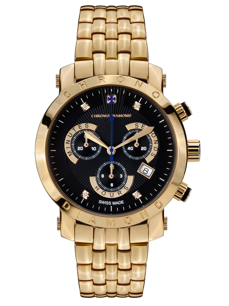 bracelet Uhren — Stahlband Nestor — Band — gold