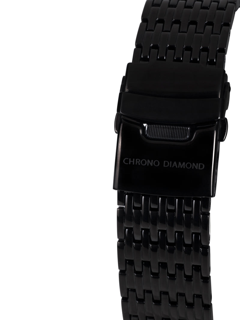 bracelet Uhren — Stahlband Ikaro — Band — schwarz