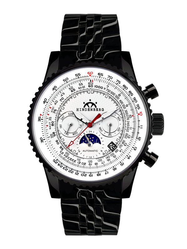 bracelet Uhren — Stahlband Air Fighter — Band — schwarz schwarz