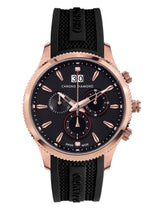 bracelet Uhren — Kautschukband Okeanos — Band — schwarz roségold