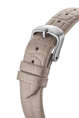 bracelet Uhren — Lederband Nymphe — Band — silber silber
