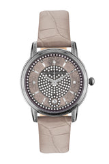 bracelet Uhren — Lederband Nymphe — Band — silber silber