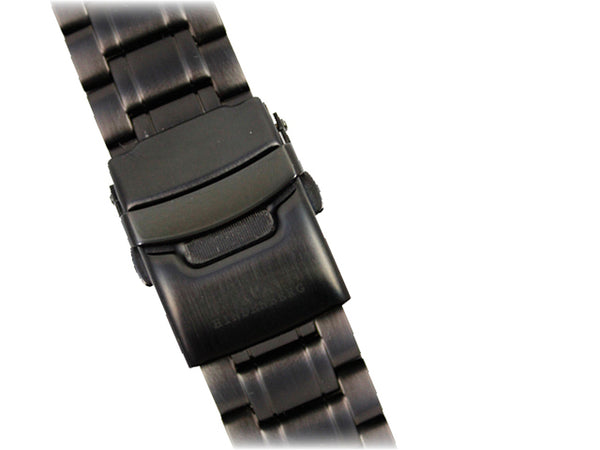 bracelet Uhren — Stahlband Conqueror — Band — schwarz schwarz