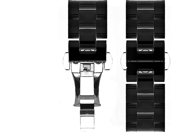 bracelet Uhren — Keramikband Galaxy — Band — schwarz