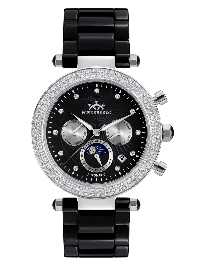 bracelet Uhren — Keramikband Delta Queen — Band — schwarz schwarz