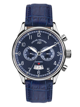 Automatik Uhren — Calendrier — André Belfort — Stahl blau II