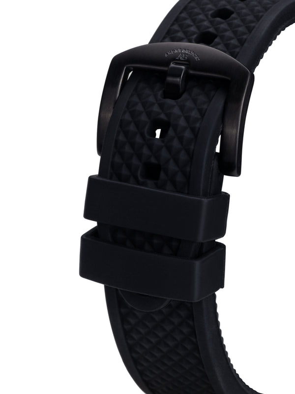 bracelet Uhren — Kautschukband Plongeur — Band — schwarz schwarz IP