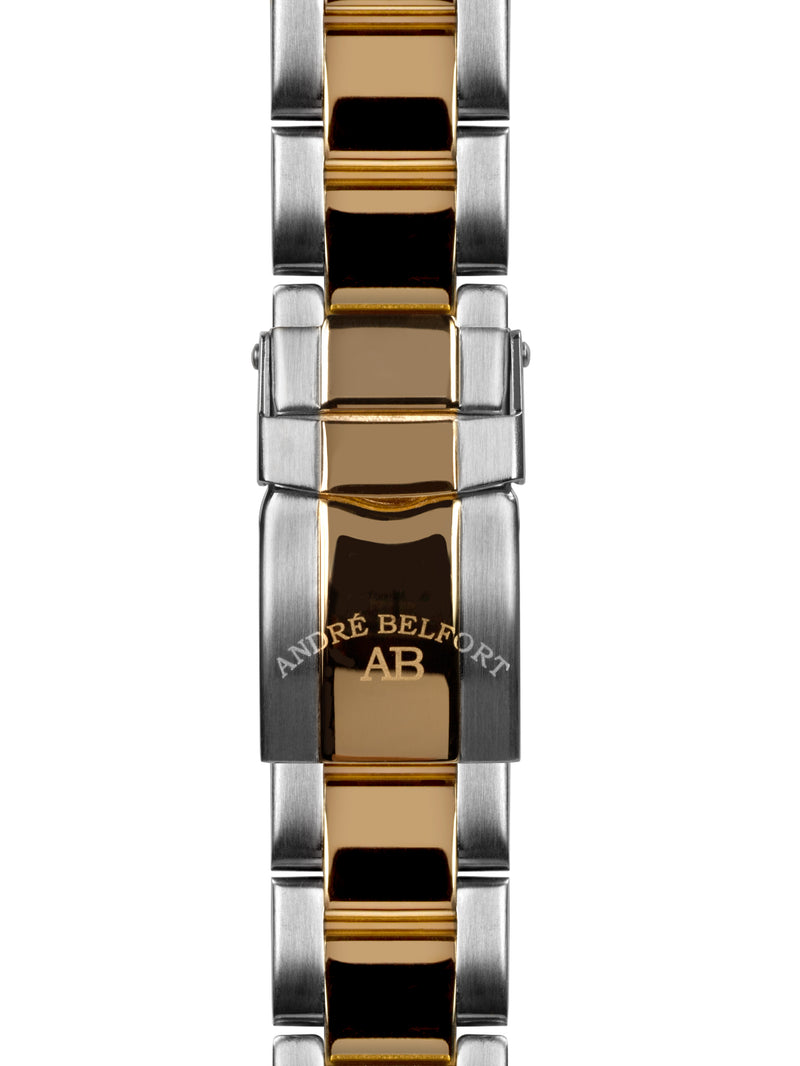 bracelet Uhren — Stahlband Le Capitaine — Band — bicolor Stahl/gold