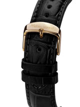 bracelet Uhren — Lederband Orbite Polaire — Band — schwarz gold