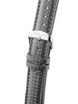 bracelet Uhren — Lederband Tournante — Band — grau silber