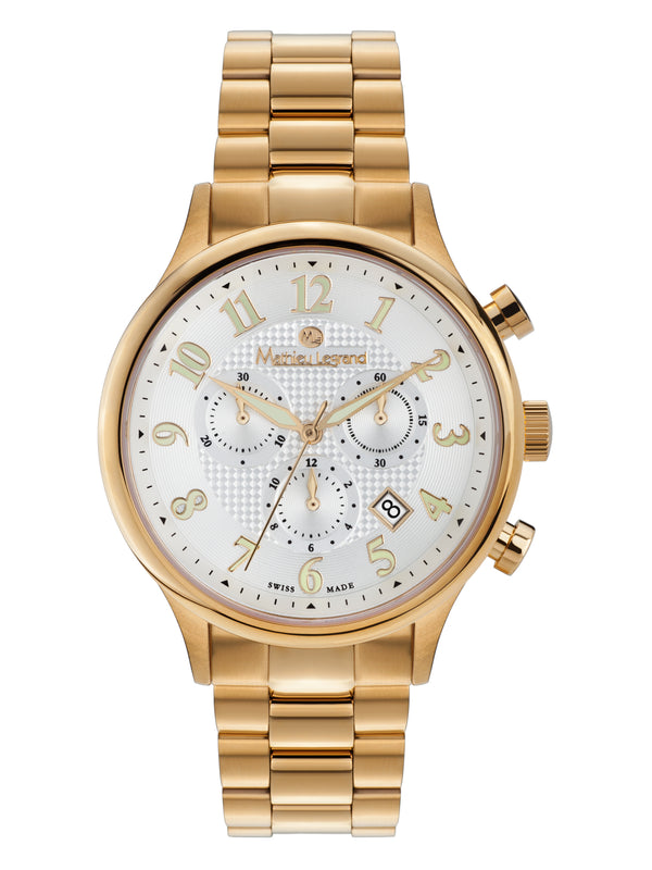 bracelet Uhren — Stahlband Métropolitain — Band — gold