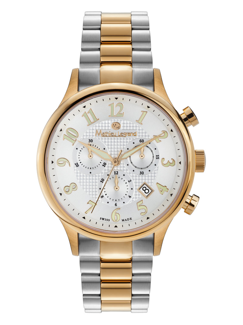 bracelet Uhren — Stahlband Métropolitain — Band — bicolor gold