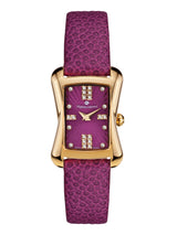 bracelet Uhren — Lederband Papillon — Band — pink gold