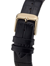 bracelet Uhren — Lederband Rayon de Lune — Band — schwarz gold
