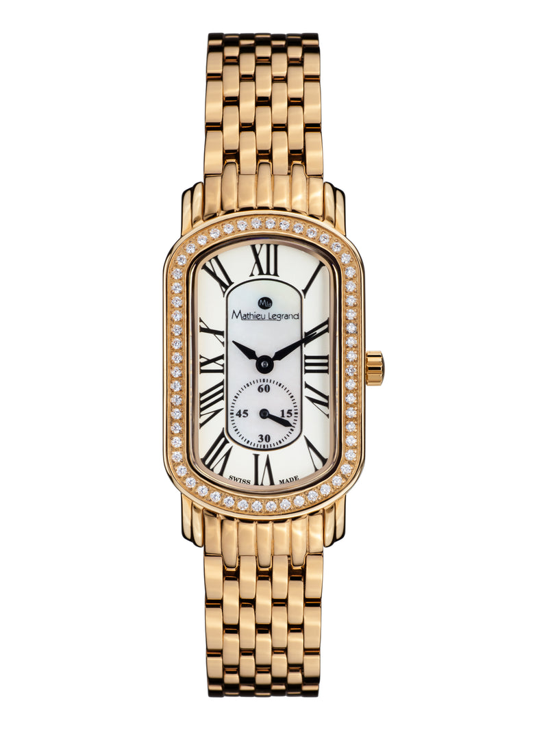 bracelet Uhren — Stahlband Oblonge — Band — gold