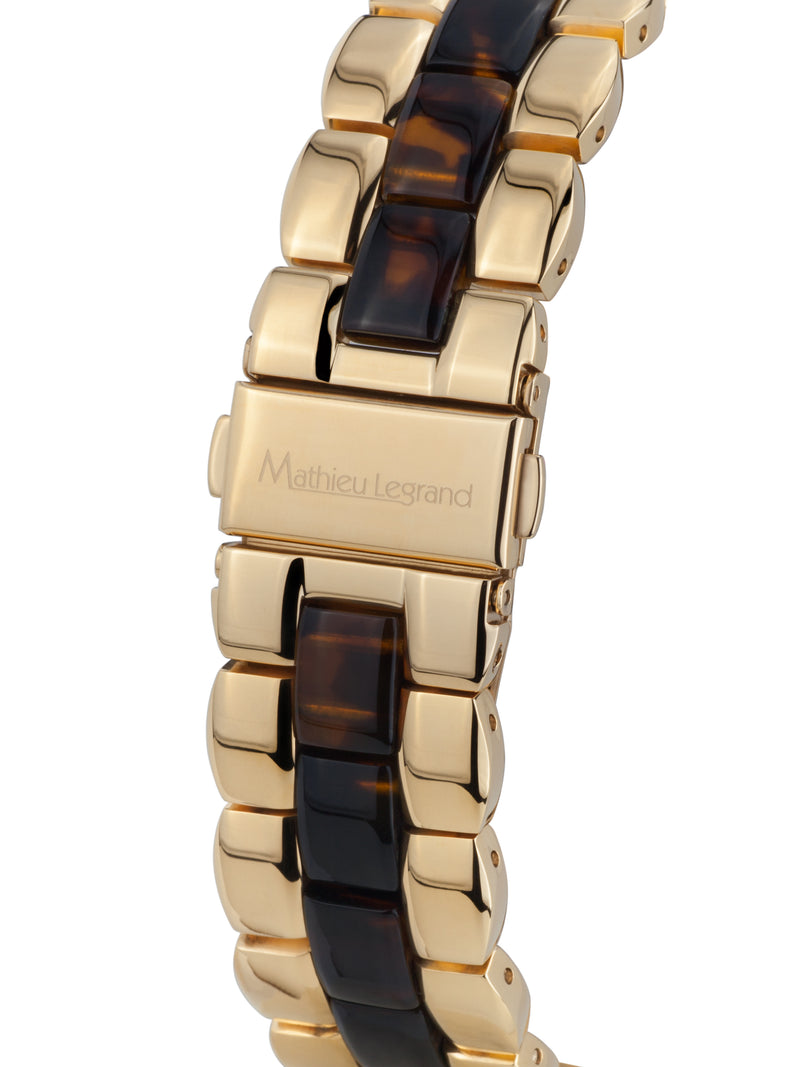 bracelet Uhren — Stahlband Shérézade — Band — bicolor gold braun