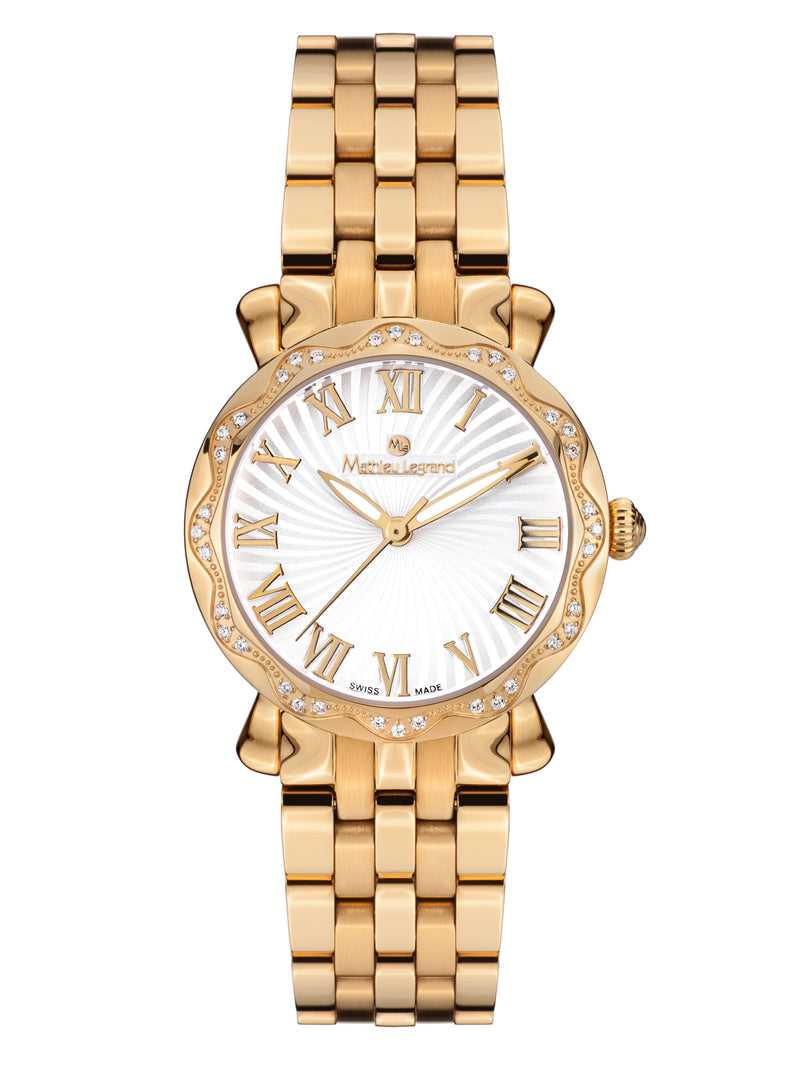 bracelet Uhren — Stahlband Les Vagues — Band — gold