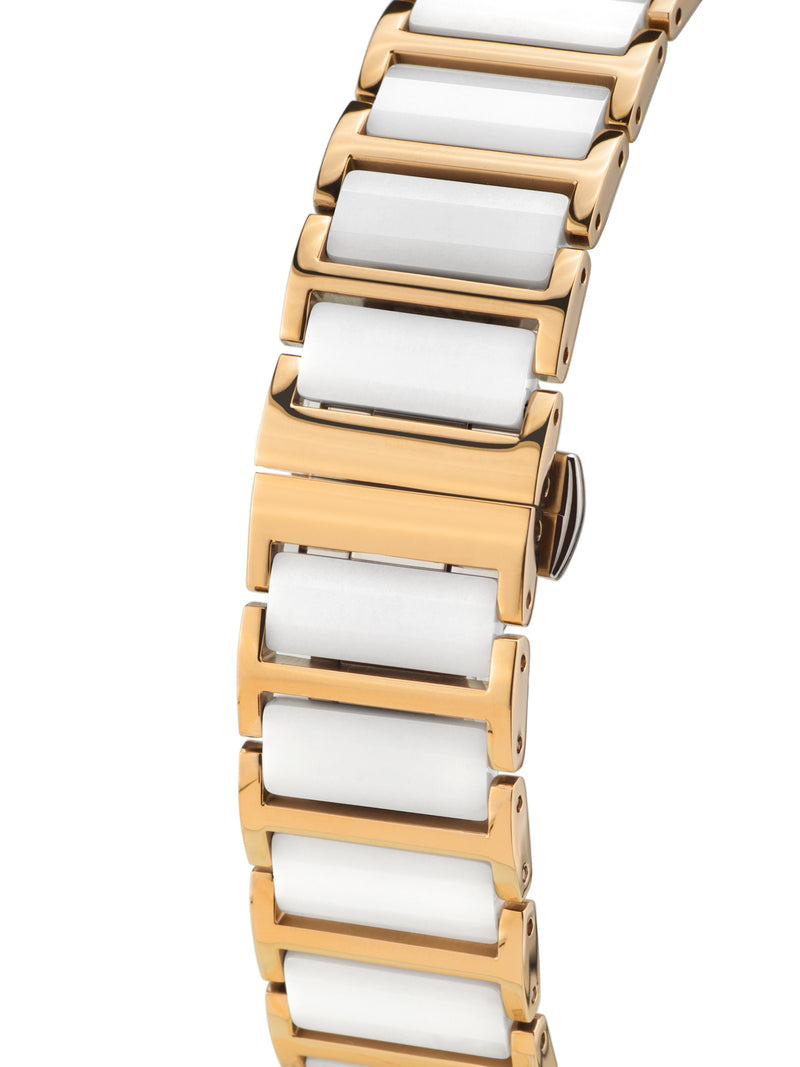 bracelet Uhren — Edelstahl-Keramikband Ciel d´Etoiles — Band — weiss gold