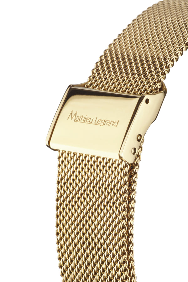 bracelet Uhren — Meshband Galantine — Band — gold