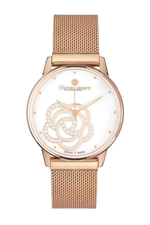 bracelet Uhren — Meshband Galantine — Band — roségold