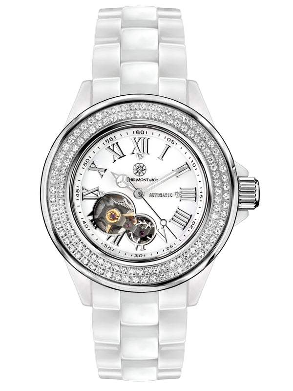 bracelet Uhren — Keramikband La Belle — Band — weiss