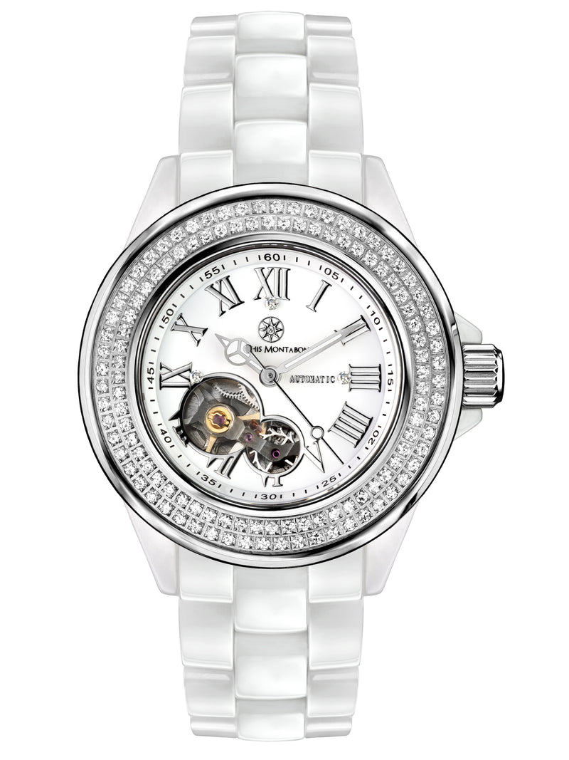 bracelet Uhren — Keramikband La Belle — Band — weiss