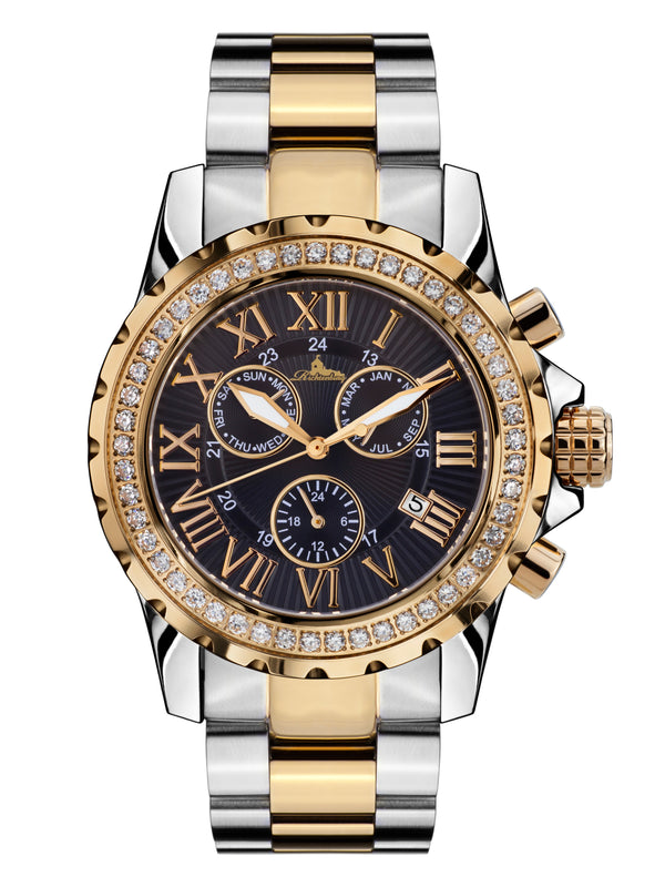 bracelet Uhren — Stahlband Romantica — Band — bicolor gold silber
