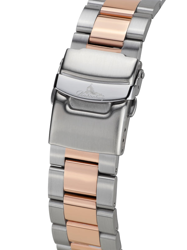 bracelet Uhren — Stahlband Romantica — Band — bicolor roségold silber