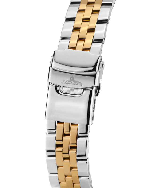 bracelet Uhren — Stahlband Torero — Band — bicolor gold silber