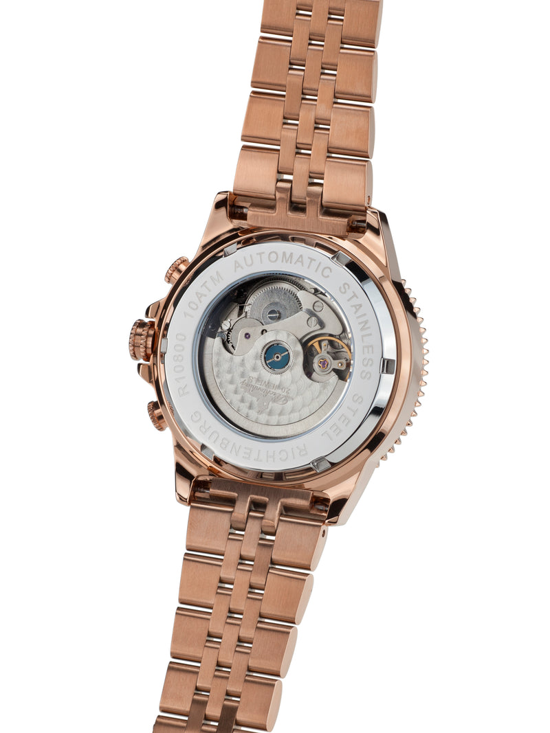 Automatik Uhren — Panama — Richtenburg — Rosegold IP Stahl