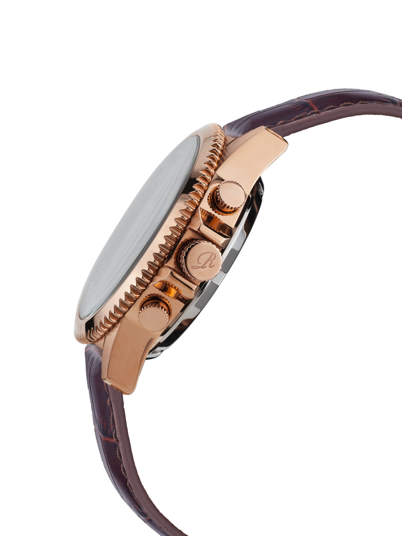 Automatik Uhren — Panama — Richtenburg — Rosegold IP Leder