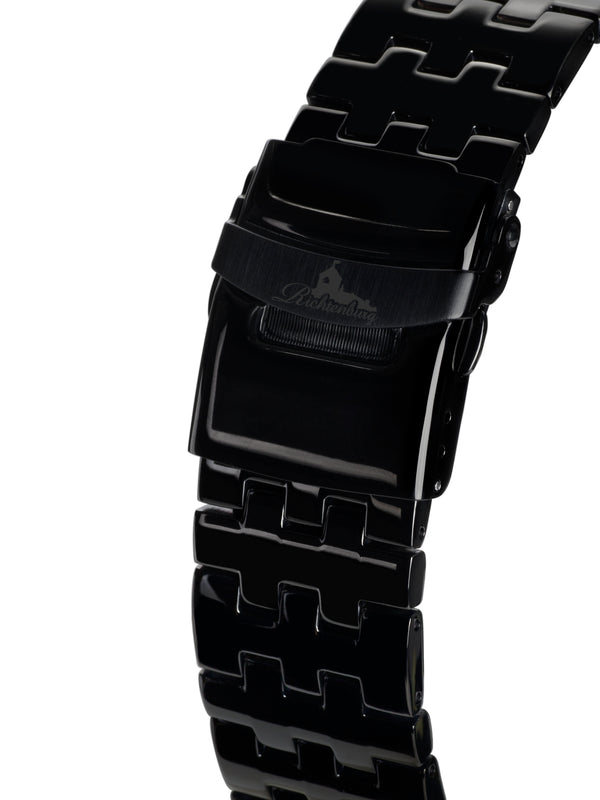 bracelet Uhren — Stahlband Stahlfighter — Band — schwarz