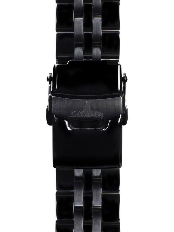 bracelet Uhren — Stahlband Cassiopeia — Band — schwarz