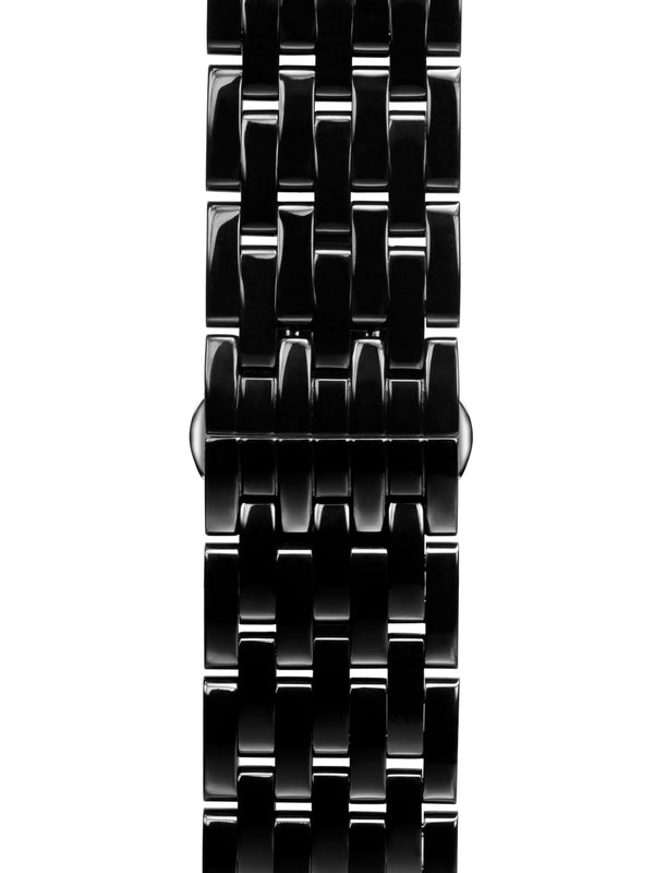 bracelet Uhren — Stahlband Kaiman — Band — schwarz