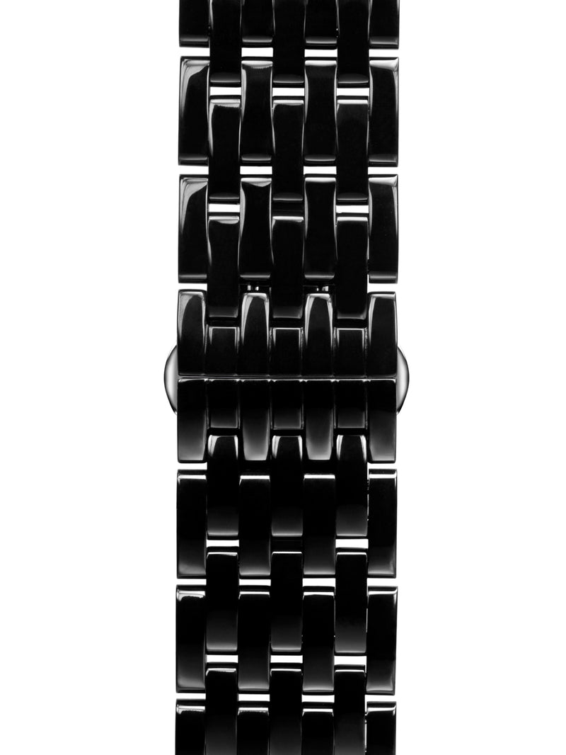 bracelet Uhren — Stahlband Kaiman — Band — schwarz