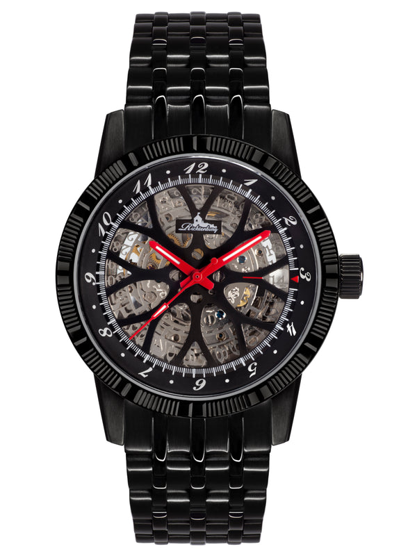 bracelet Uhren — Stahlband Speedwheel — Band — schwarz