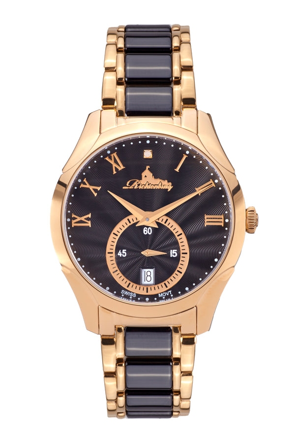 bracelet Uhren — Edelstahl-Keramikband Belana — Band — schwarz roségold